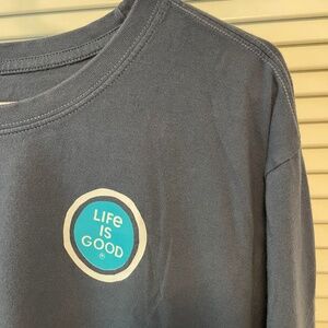 Men’s Life is Good L/S T Shirt